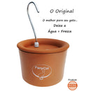 Bebedouro  Fonte Gato 3 litros Cerâmica O Original