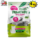 Areia Higiênica Para Gato de Mandioca 2kg e 4kg Wisecat Biodegradável Areia de Gato Sustentável